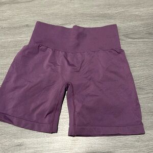 Nvgtn purple shorts solid seamless